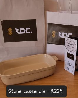 Stone casserole dish