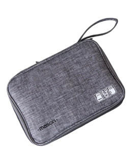 Mason Cable Organizer Bag Small | Grey