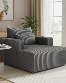 Armoire 1 Seater Couch | Grey