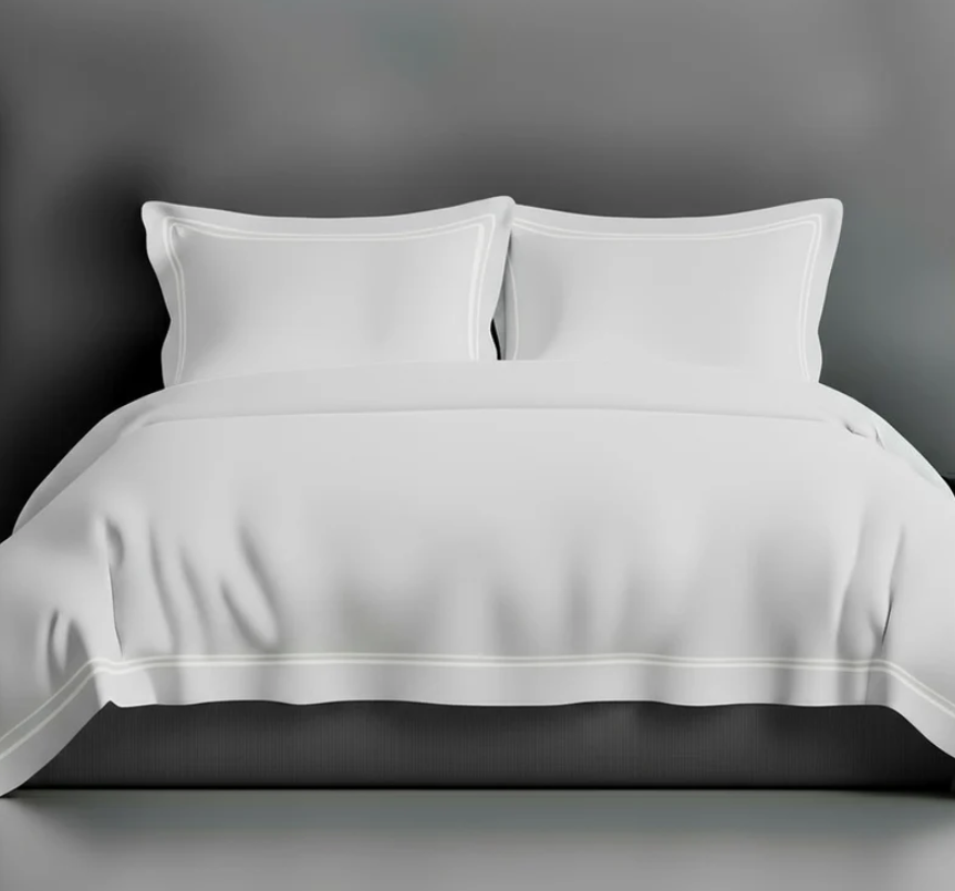Standard duvet cover set: 1stripe- 300TC - Image 3