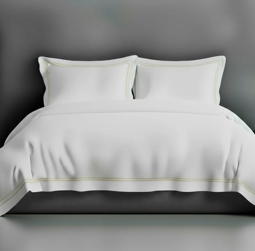 Standard duvet cover set: 2 stripes- 300TC - Image 3