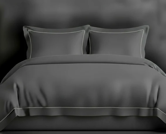 Standard duvet cover set: 1stripe- 300TC