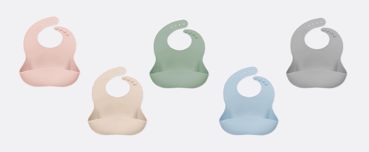 Echo Baby Silicone Bucket Bib - Image 2