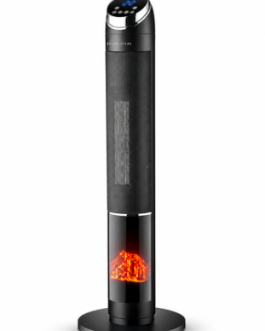 LED Fireplace Tower Heater