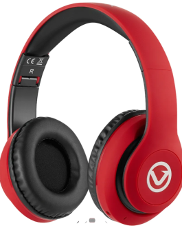 Volkano Impulse Series Bluetooth Headphones - Red