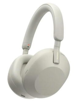Sony WH100XM5 (Silver) Noise-Cancelling BT Headphones