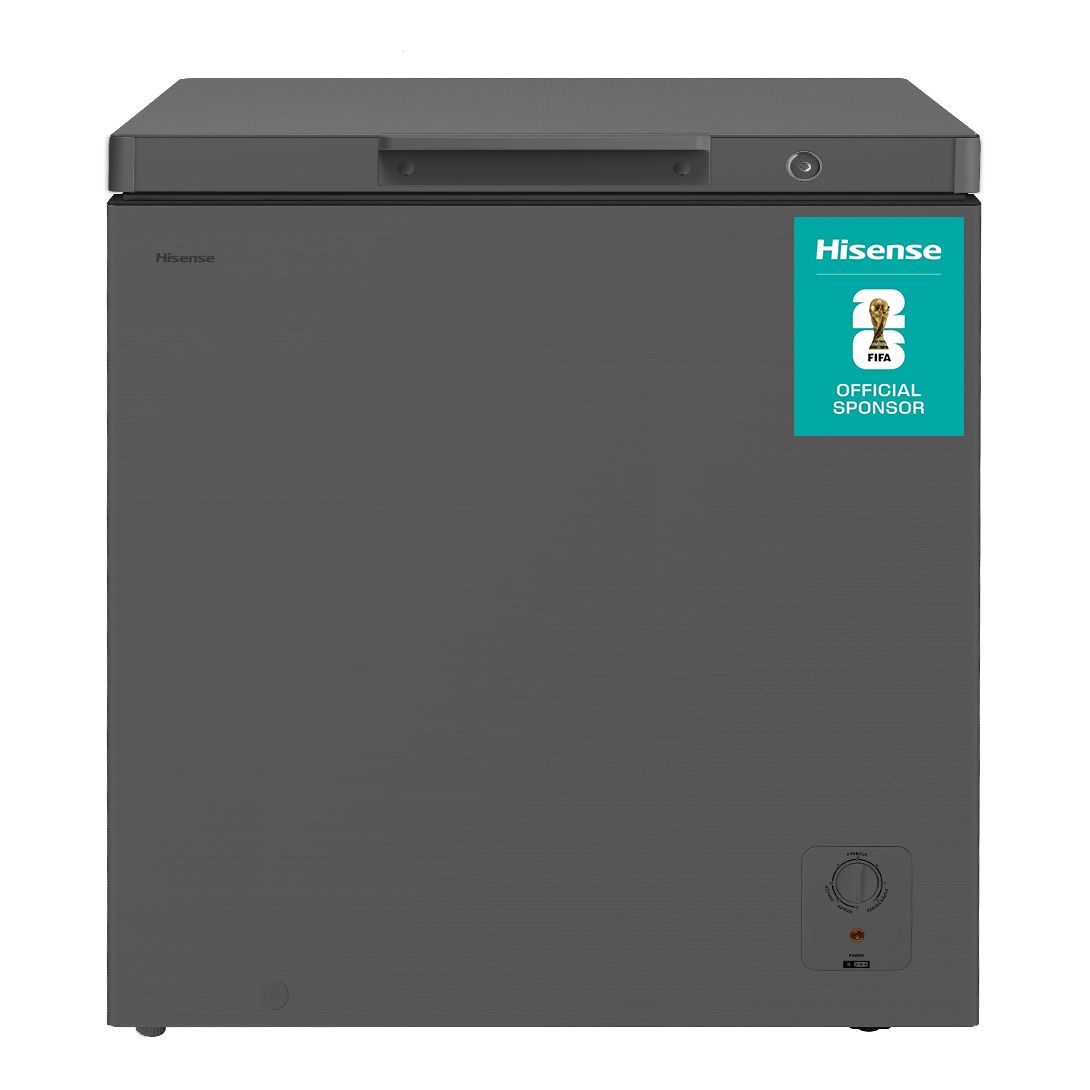 198L Silver Single Door Chest Freezer