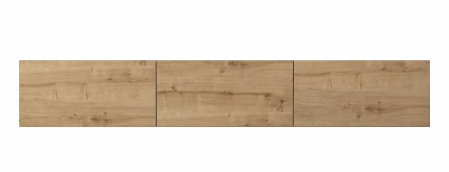 Armoire Damla Floating TV Stand - Light Brown - Image 2