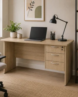 Eco Office Desk with 3 Drawers