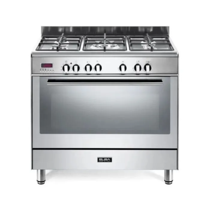 Elba 90cm Stainless Steel Gas/Electric Stove