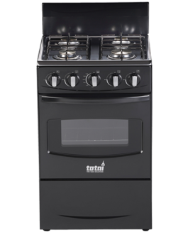 TOTAI 50CM 4 BURNER FULL GAS STOVE- BLACK