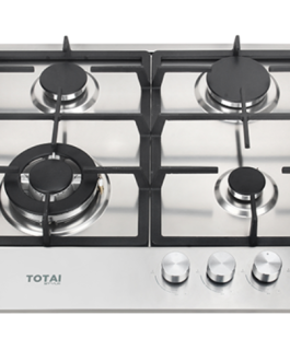 TOTAI STYLE 4 BURNER GAS HOB- STAINLESS STEEL
