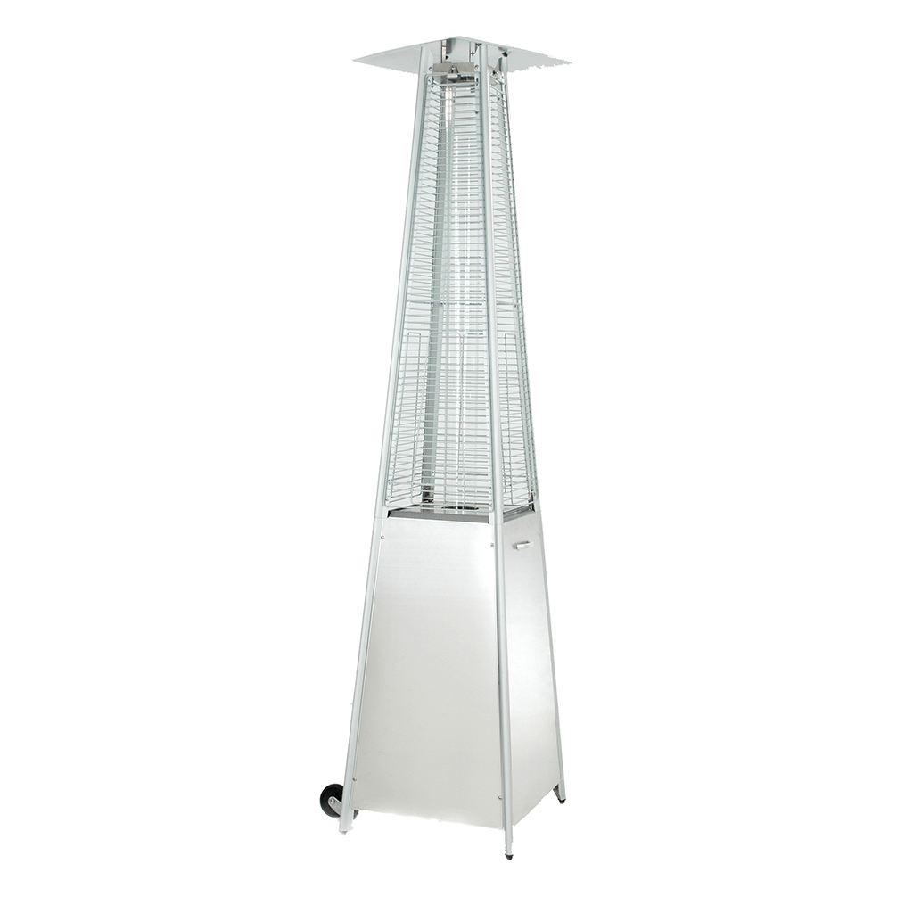 TOTAI GLASS TUBE PATIO HEATER- STAINLESS STEEL