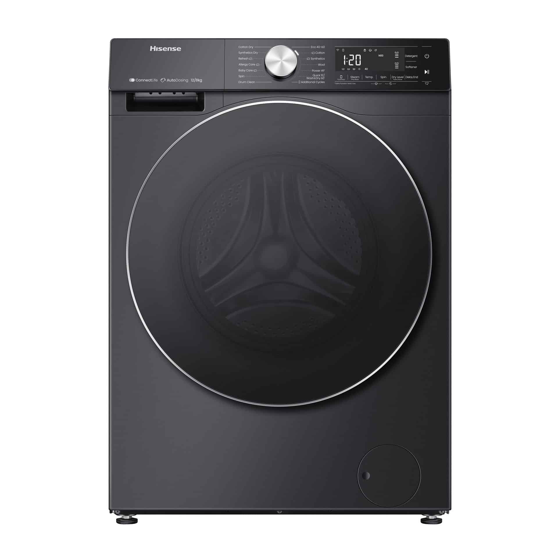 Hisense 5S Series 2 in 1 Washer(12kg) & Dryer(8kg)