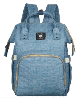 Totes Babe Alma 18l Diaper Backpack - Blue