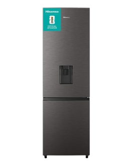 263L Titanium Inox Combirefrigerator with water dispenser
